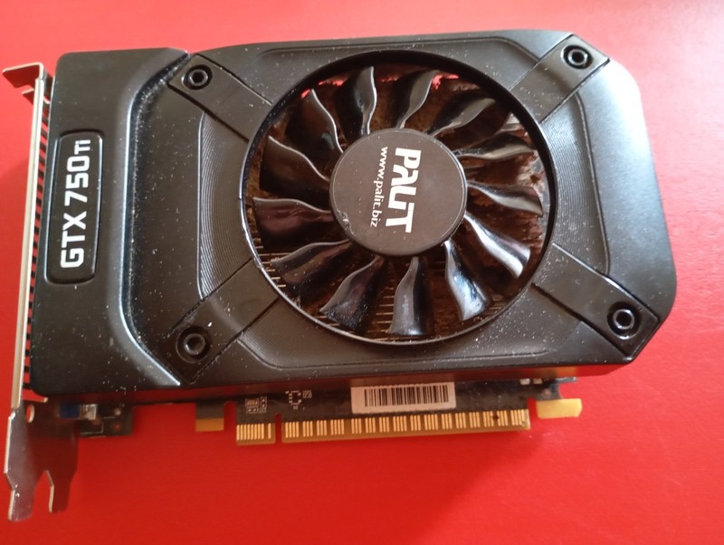 Palit NE5X75TS1341-1073F GeForce GTX 750Ti StormX OC 2GB Graphics Card