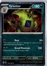Tyranitar (Cosmo Foil) 135/193 Holo Miscellaneous Cards & Products Pokemon LP