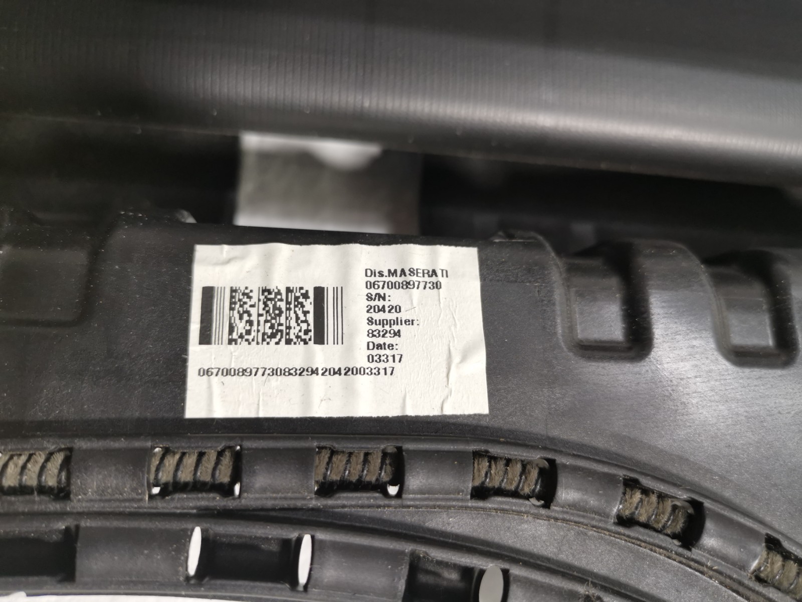 Maserati Levante 2017 AWD AUTO 3.0 L Panoramic Sun Roof Window Glass Motor OEM
