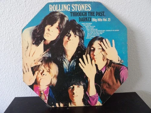THE ROLLING STONES Through The Past Darkly LP London 1969  Rare Octagon Sleeve!
