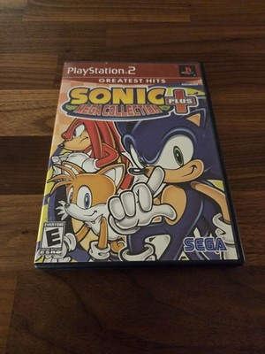 Sonic Mega Collection Plus PS2 PlayStation 2 Greatest Hits Complete CIB