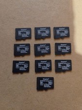 Kingston 32GB micro sd card Lot Of 10