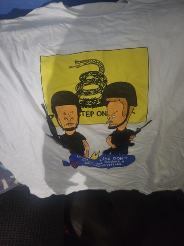 Vintage  Beavis And Butt Head MTV Cartoon Graphic  Rare 90s