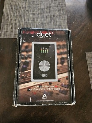 Apogee Duet 2 USB Audio Interface Mac Remote Record Logic ProTools Studio + READ
