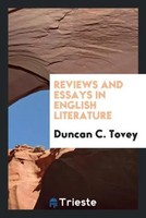 Duncan C. Tovey | Reviews And Essays In English Literature | Taschenbuch (2017)