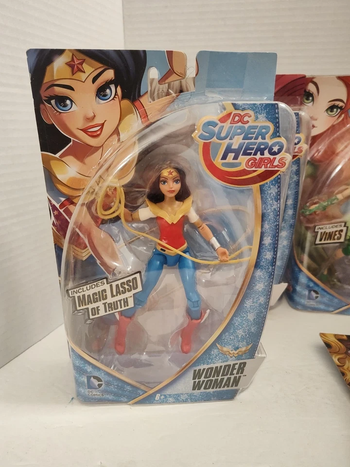 Rare DC Super Hero Girls 6" Dolls  NEW COMPLETE 8 In Set  Mattel, Warner Bros.. - Image 2 of 4