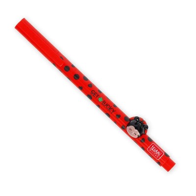 LEGAMI Gelschreiber LADYBUG Marienkäfer Gelstift Lovely Friends Schreibfarbe Rot