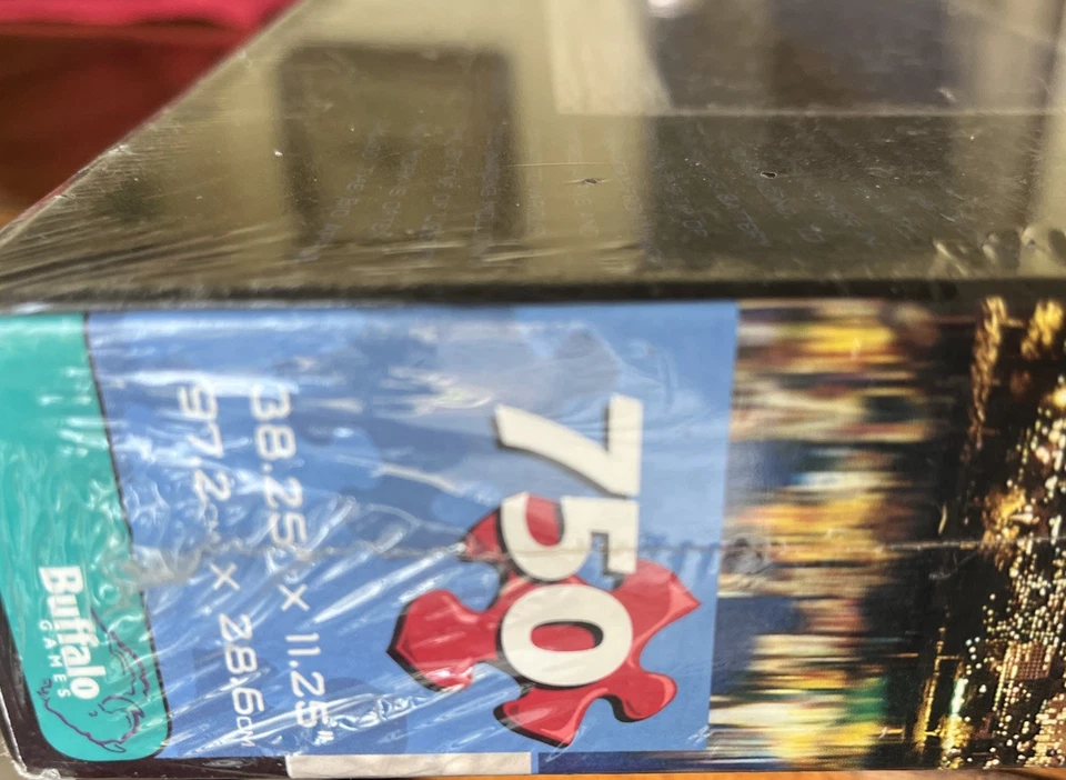 New York New York Panoramic Jigsaw Puzzle 750 pc Buffalo Games Over 3 Feet Wide - Image 3 of 3