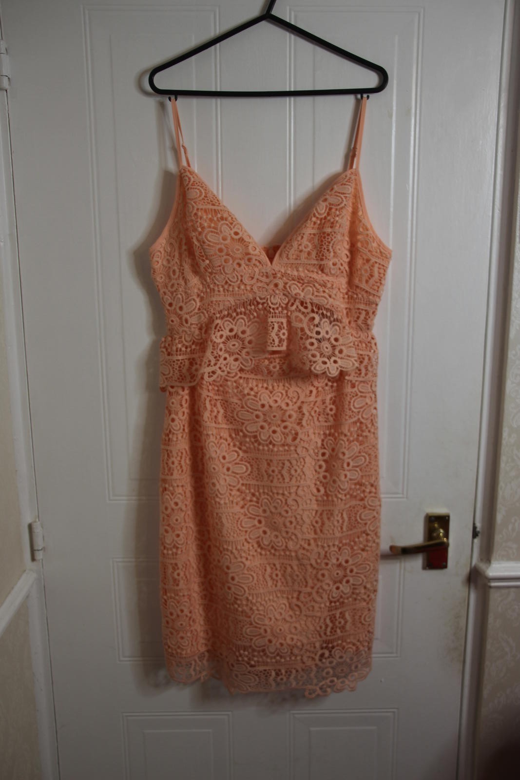 Guess Peach Lace Dress Size 8