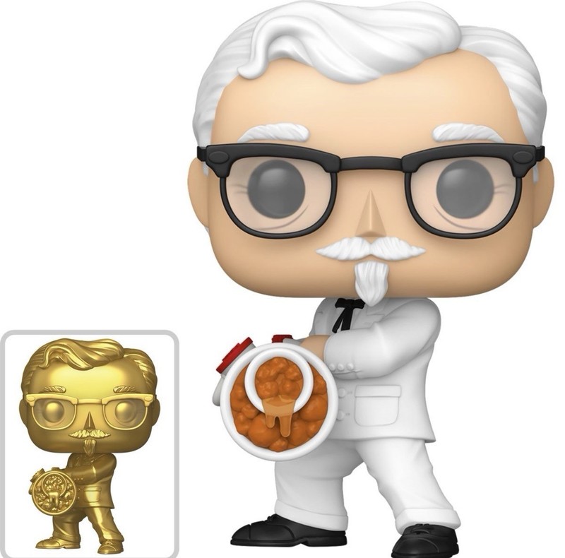 Funko Pop! - Colonel Sanders Duo w/ Gold Chase Variant - IN STOCK
