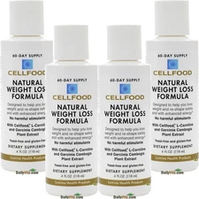 4 x Cellfood Natural Weight Loss Formula 4 oz by Lumina Health - Free Shipping
