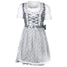 Kinder Dirndl Trachtenkleid Yvonne Jeans- 3 t...