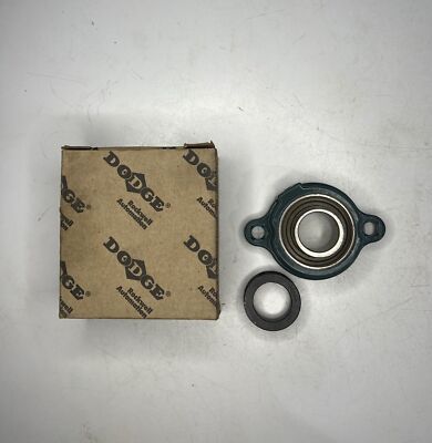 TWO(2) DODGE 2-Bolt Flanged Pillow Block Bearing LFT-SXV-100 LFTSXV (NEW) 062939