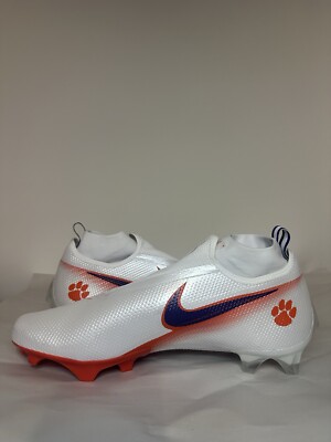 Nike Vapor Edge Elite 360 SMU Clemson Tigers Football Cleat P.E Away CV1673-112