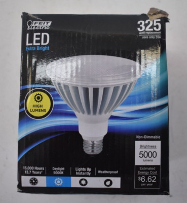 Feit Electric LED Extra Bright Bulb Daylight 325W Equivalence PAR38 E26 Medium