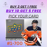 2021-2022 Upper Deck Series 1 Hockey - (#1 to #700) - U PICK - COMPLETE YOUR SET