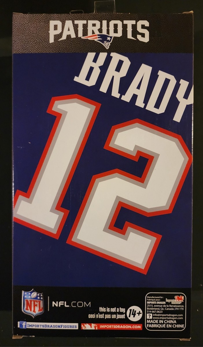 Imports Dragon Tom Brady NFL Series 1 6 in Action Figure for