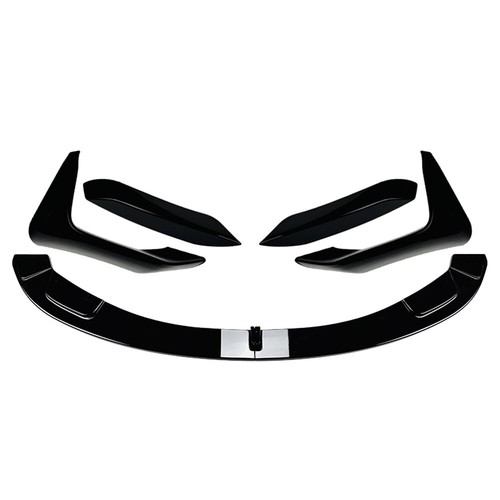 Spoiler labbro lato paraurti anteriore splitter per BMW F80 F81 M3 F82 F83 M4 2014-20 - Foto 2 di 5