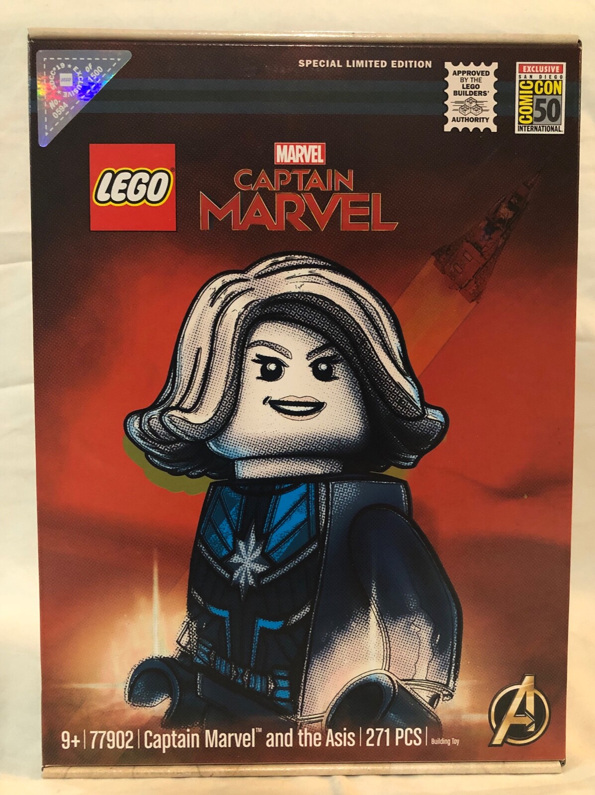 lego captain marvel sdcc 2019