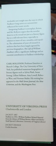 The Life of William Faulkner: The Past is Never Dead, Hardcover, Carl Rollyson - Foto 5 di 7