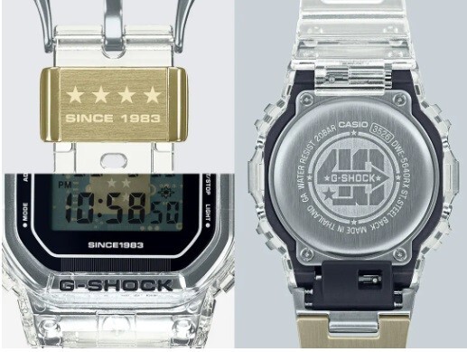 G-Shock DW-6940RX-7JR 40th Anniversary CLEAR REMIX 6900 SERIES