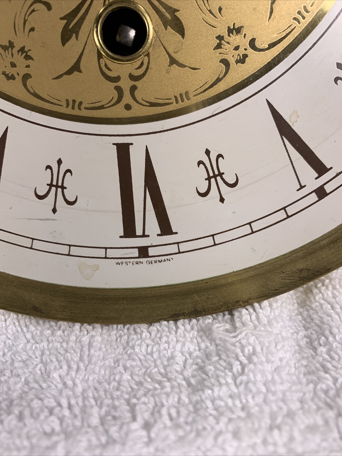 PARTS ONLY For Rare HERSCHEDE 8 Day 880 BONAPARTE Wall Clock PARTS ONLY