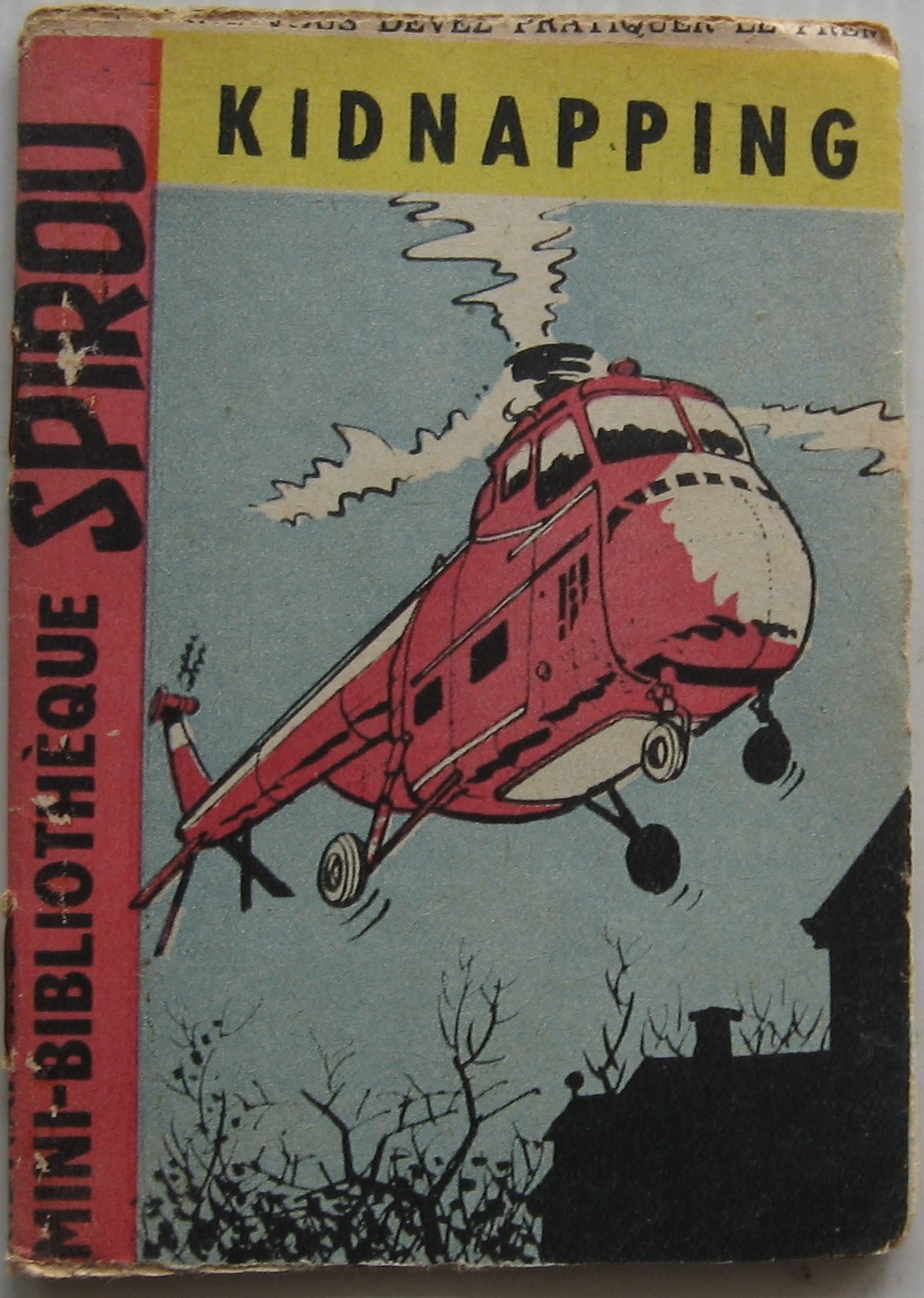Mini Recit N°26 Kidnapping Supplément Spirou N°1162 Piroton 1960