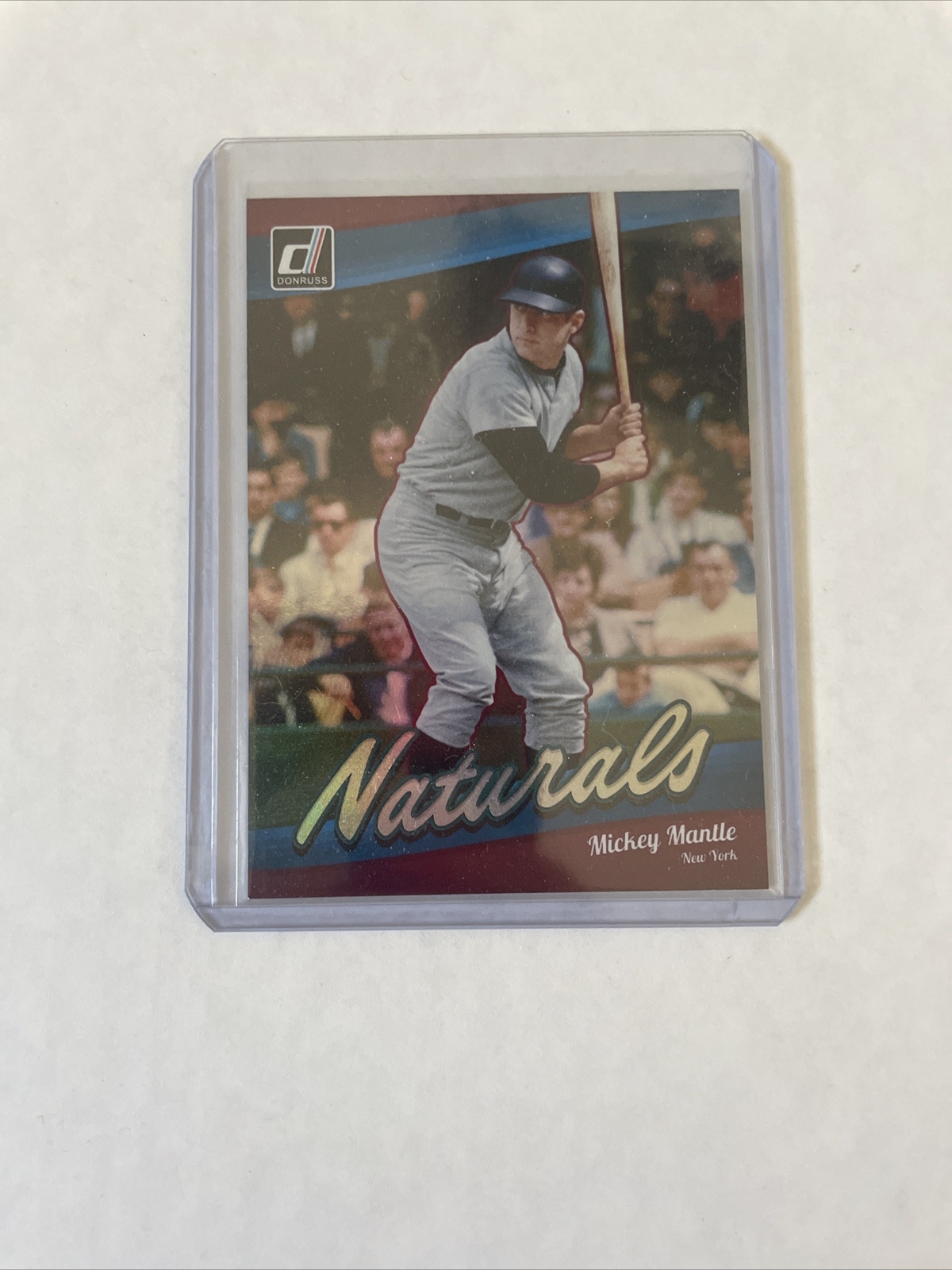 2023 Donruss Baseball #N1 Mickey Mantle Naturals Rare Insert SSP
