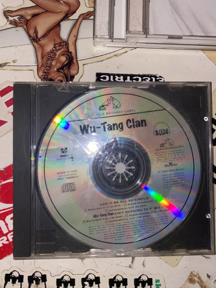 Wu tang clan can it all be so simple cd Vg+ Foto 3 de 4