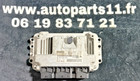 CALCULATEUR MOTEUR PEUGEOT CITROEN 1.6i ME7.4.5 9662126680 0261208903 A DECODER