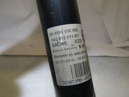 VW Golf MK5 R32 05-09 3.2 right Rea Suspension shock absorber damper 1k0512011rt - Picture 6 of 9