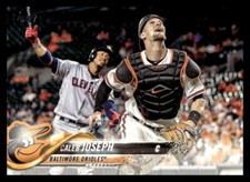 2018 Topps  Caleb Joseph #597 Baltimore Orioles Baseball Card