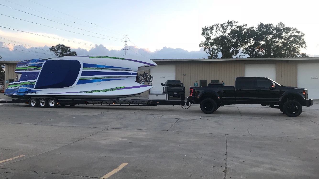 Bulletproof Hitches 3" Adjustable Heavy Duty 8" Drop Dual Ball Trailer