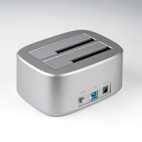 6Gbps Festplatten Dockingstation/Gehäuse USB 3.0 für 2.5 3.5 Zoll SATA SSD HDD - Bild 12 von 28
