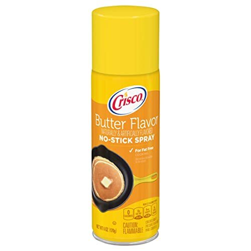 Crisco No-Stick Cooking Spray Butter 6 Ounce