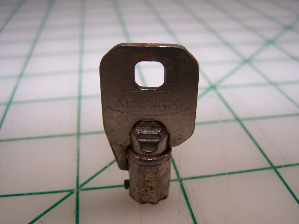 Ademco Vending Machine Key Round Tubular Barrel Key | eBay