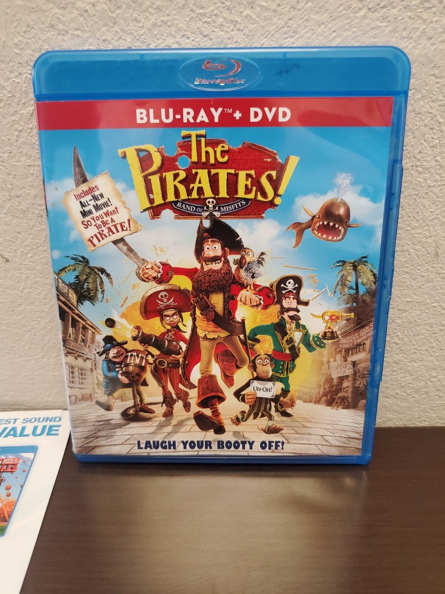 The Pirates!: Band of Misfits (Blu-ray, 2012)(Q1) 43396399884| eBay