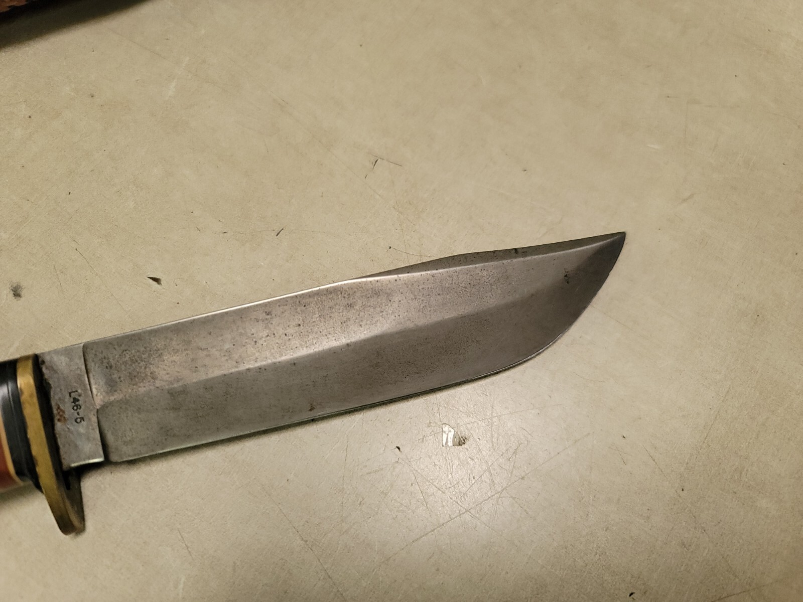 Vintage Knife Western Boulder Colo. L465 Hunter Skinner eBay