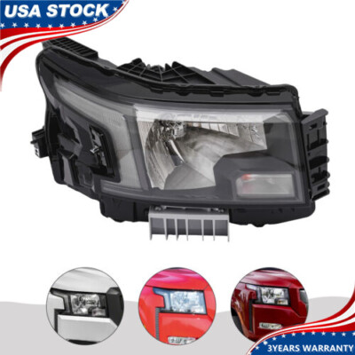For 2022 - 2023 Nissan Frontier Halogen Headlight Right Passneger Side Headlamp