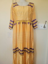 Embroidered Dubai Silk Maxi Rhinestone African Wedding Dress Abaya Evening Gown