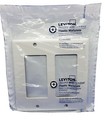 Leviton Decora White antimicrobial 2 Gang Wallplate Wall Plate NEW lot of 5