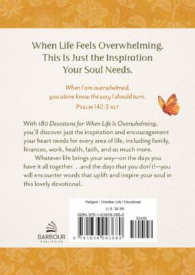 180 Devotions for When Life Is Ove- Hilary Bernstein, 163609368X, paperback, new