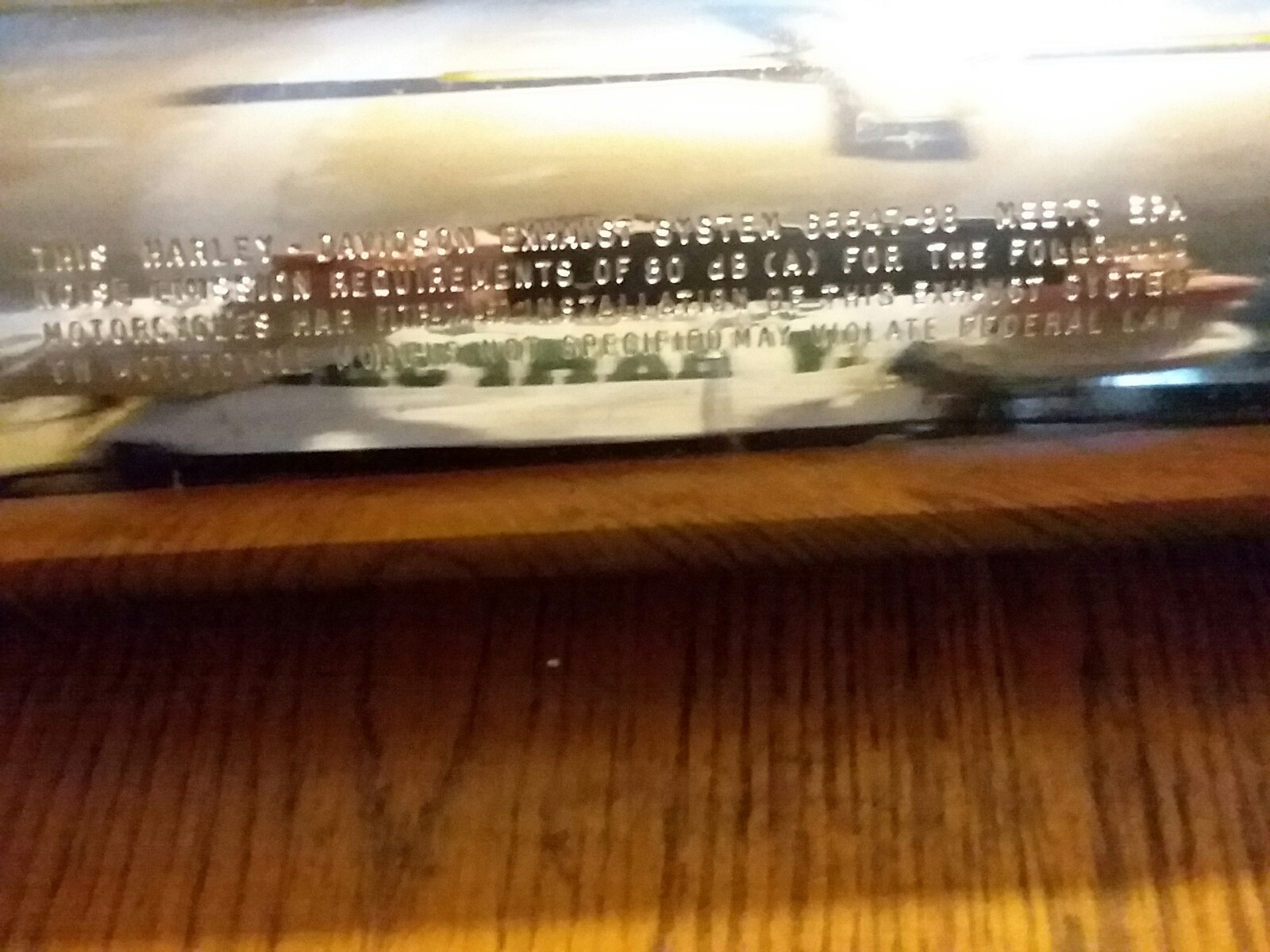 HARLEYDAVIDSON EXHAUST PIPES, (6554798) eBay