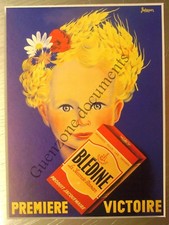 Publicité BLEDINE PREMIERE VICTOIRE BELLENGER 1930   pharmacie pharmacy advert