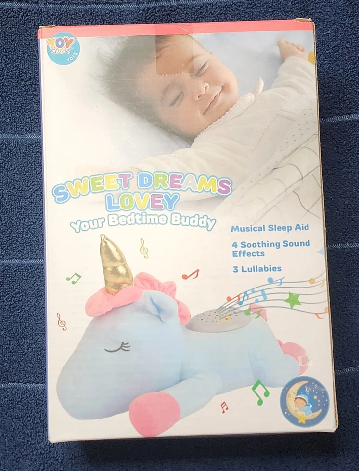 Sweet Dreams милый перед сном синий единорог со звездой проектор и колыбельные - Изображение 3 из 4