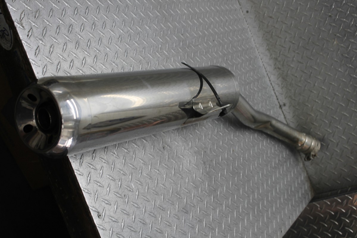 2010 KAWASAKI NINJA ZX14 ZX1400C EXHAUST PIPE MUFFLER SLIP ON CAN