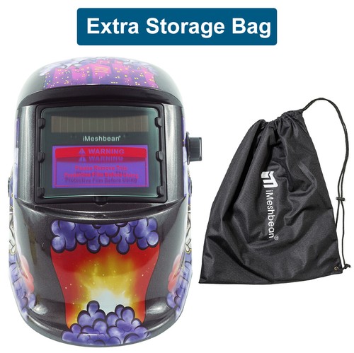 NEW Pro Auto Darkening Welding Helmet Arc Tig mig Grinding Welders Mask Solar - Picture 137 of 155