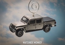 2020 Granite Gray Jeep Gladiator Pickup Truck SUV Custom Christmas Tree Ornament