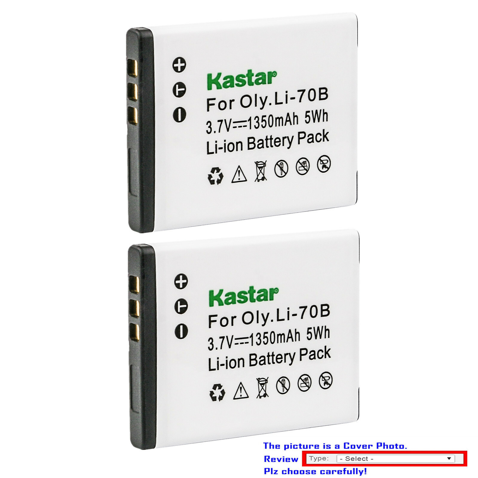 Kastar Replacement Battery Pack for Olympus Li70B & Olympus D700 D705 Camera eBay