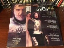 Laserdisc FIRST KNIGHT 1995 Sean Connery Deluxe Widescreen THX NEW UNOPENED LD